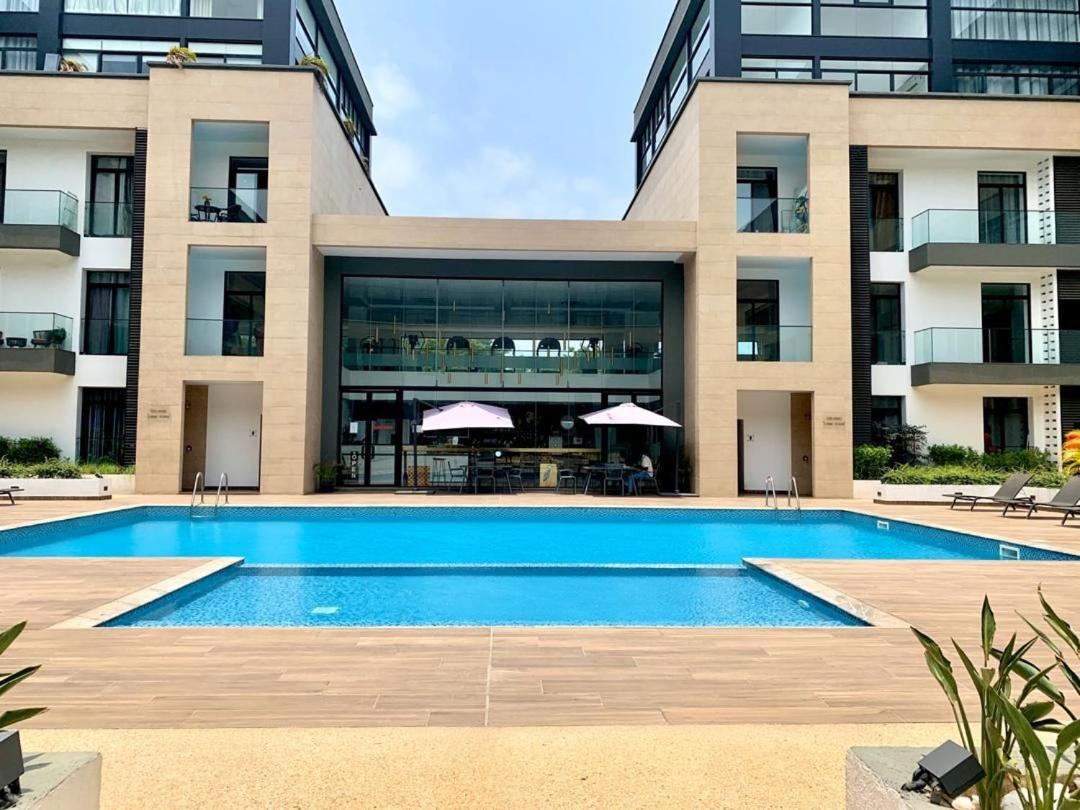 אקרה One Bedroom Apartment At A Embassy Gardens Cantonments מראה חיצוני תמונה