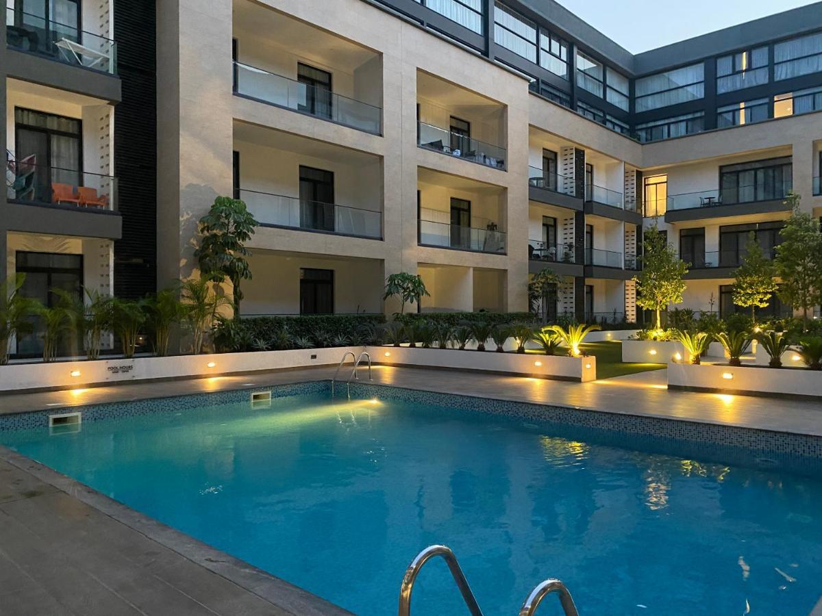 אקרה One Bedroom Apartment At A Embassy Gardens Cantonments מראה חיצוני תמונה